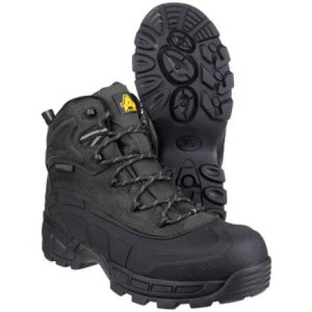 Amblers Safety FS430 Orca Hybrid Waterproof Safety Boot Black Size 10