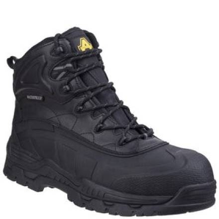 Amblers Safety FS430 Orca Hybrid Waterproof Safety Boot Black Size 10