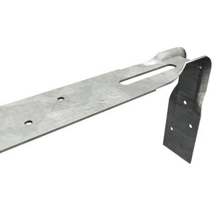 Simpson Strong-Tie H08B10 Heavy Restraint Strap 800mm Bent at 100mm Galvanised