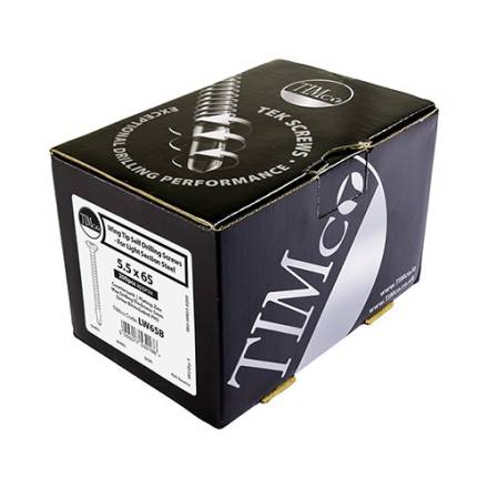 TIMCO Heavy Section Wing Tip TEK Screw 5.5 x 100mm (Pack of 100)
