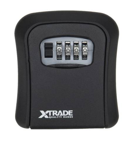 X-Trade Locksmyth Combination Key Safe Black 95 x 115 x 40mm