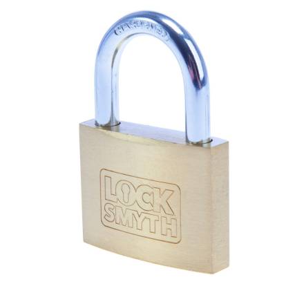 Locksmyth 50mm Brass Padlock