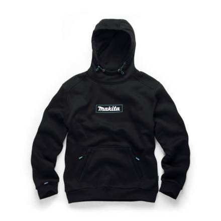 Makita MK104MM Polar Fleece Origin Hoodie Black - Medium