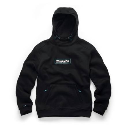 Makita MK104MM Polar Fleece Origin Hoodie Black - Medium