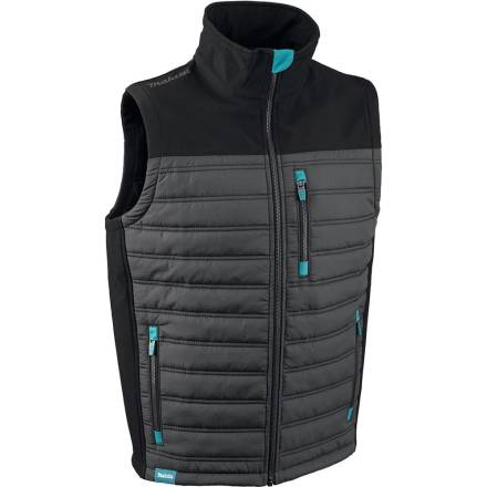 Makita MK201M Shield Bodywarmer Grey - Size L