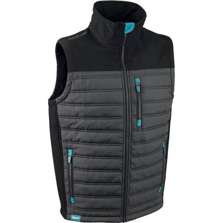 Makita MK201M Shield Bodywarmer Grey - Small