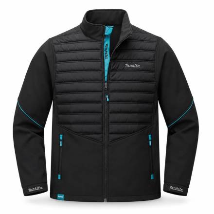 Makita MK202M Shield Jacket Black - Size Medium