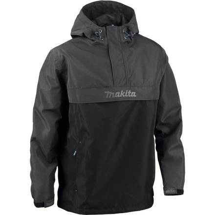 Makita MK203M Aero Lightweight Waterproof Jacket Grey - Small