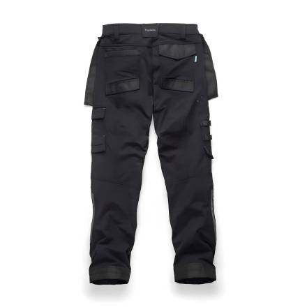 Makita MK304M Onyx Stretch Work Trousers Black 30W 31L