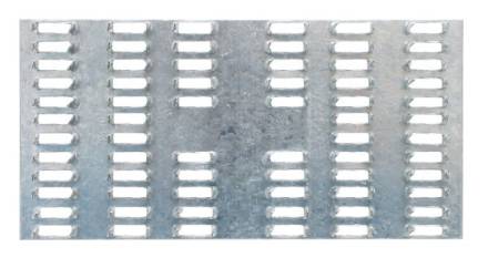 Simpson Strong-Tie MP36 Galvanised Mending Plate 76 x 152mm (3" x 6") 20-Gauge