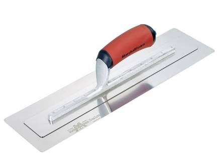 Marshalltown PermaFlex Finishing Trowel 16" x 4-5/16" Stainless Steel DuraSoft Handle