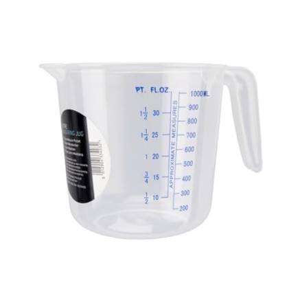 1 Litre Plastic Measuring Jug