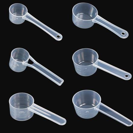 Scoops With Measuring Spoons 4-Piece Set