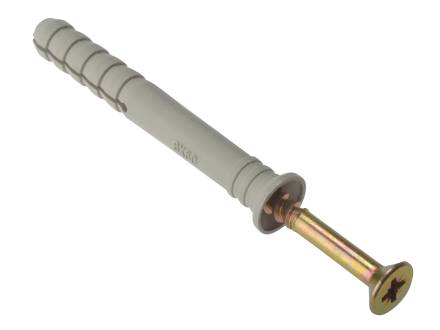 JCP Nylon Hammer Screw Fixing 6 x 70mm