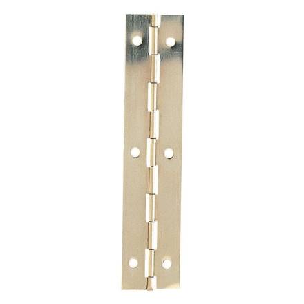 Carlisle Brass NPH3 Nickel Plated Piano Hinge 38 x 1829mm