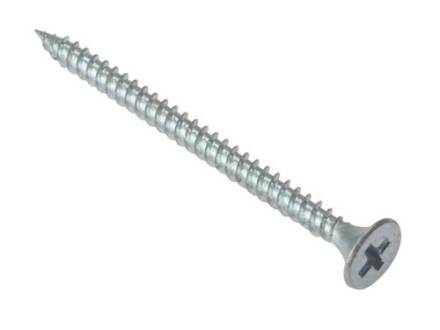 42mm Bright Zinc Plated Drywall Screws Box of 1000