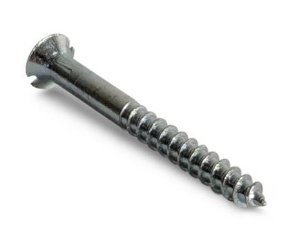 Countersunk BZP Wood Screw No.8 x 2-1/4" (4.0 x 55mm)