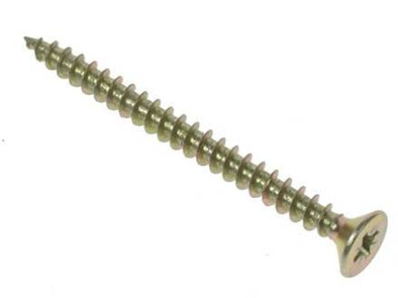General Purpose Chippy Woodscrew Pozi CSK Head ZYP 4.5 x 60mm