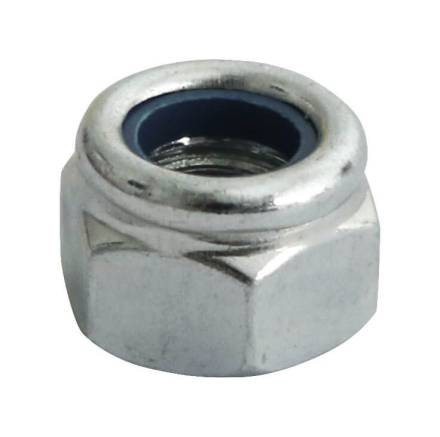 M10 Nyloc Nut BZP (Pack of 100)