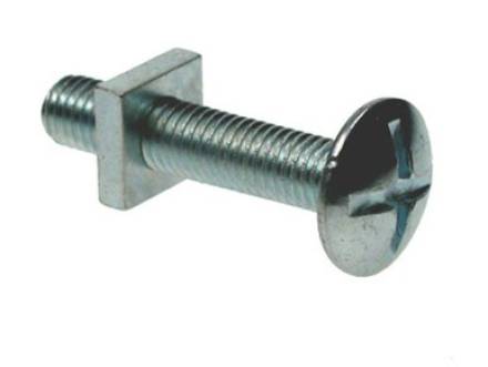 Unifix M6 x 20mm Roofing Bolts and Nuts BZP Pack of 140