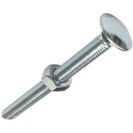 Coach Bolt M10 x 100mm Bright Zinc Plated (Pack of 20)