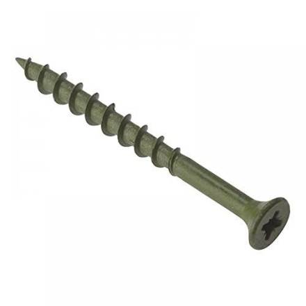 Countersunk Green Decking Screw 8 x 2-1/2"