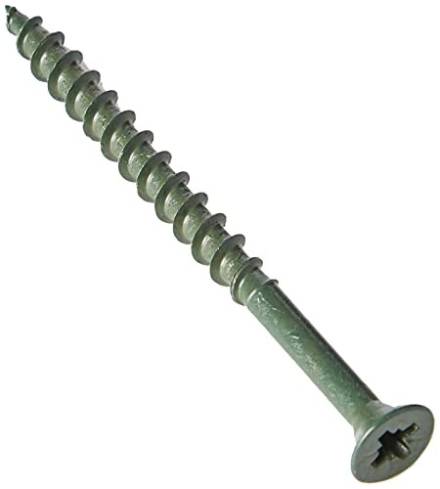 Countersunk Green Decking Screw 8 x 2-1/2"