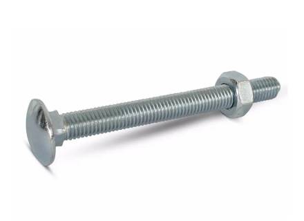 Coach Bolt M10 x 50mm Bright Zinc Plated (Pack of 45)