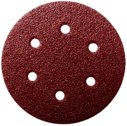 Makita P-37487 150mm Hook and Loop Abrasive Sanding Discs 60 Grit Pack of 10