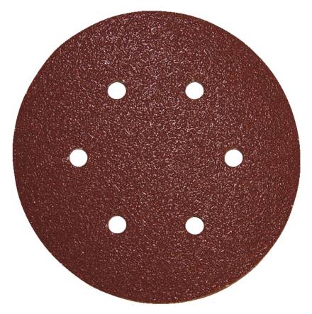 Makita P-37518 150mm Hook and Loop Abrasive Sanding Discs 120 Grit Pack of 10