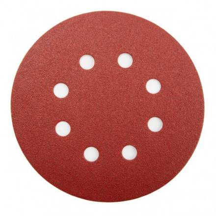 Makita P-43583 125mm Hook and Loop Abrasive Sanding Discs 180 Grit (Pack of 10)