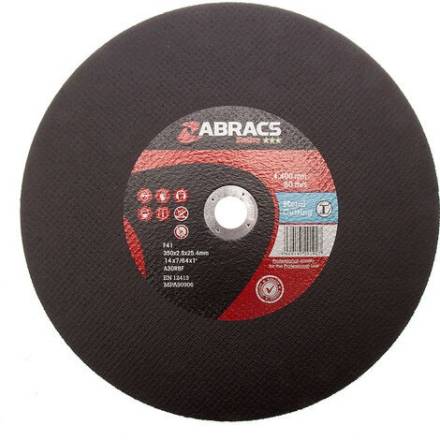 Abracs Proflex Flat Metal Cutting Disc 350 x 2.8 x 25mm