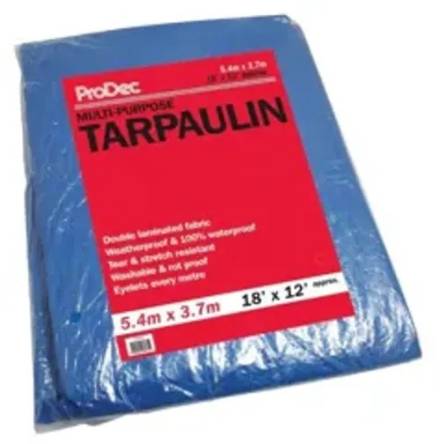 Proguard Blue Large Tarpaulin 18ft x 12ft (5.4 x 3.5m)
