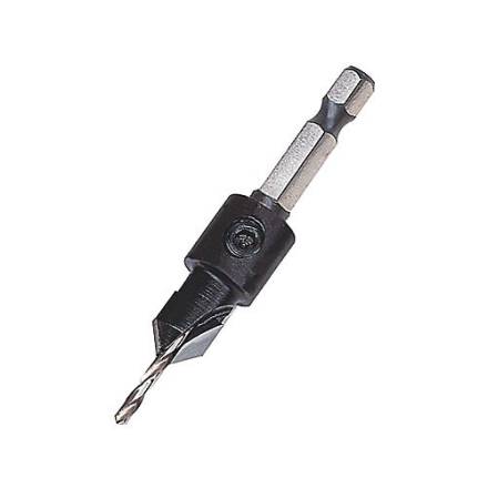 Trend Snappy TCT Countersink 6 x 12.7mm with Adjustable HSS Drill