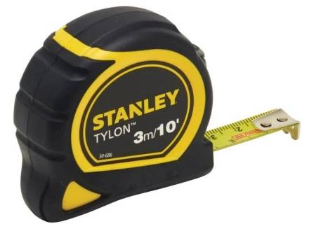 Stanley Tylon Pocket Tape Measure 3m/10ft 12.7mm Blade