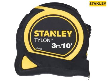 Stanley Tylon Pocket Tape Measure 3m/10ft 12.7mm Blade