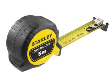 Stanley Control-Lock Tape Measure 5m x 25mm