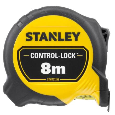 Stanley Control-Lock Pocket Tape Measure 8m x 25mm Metric