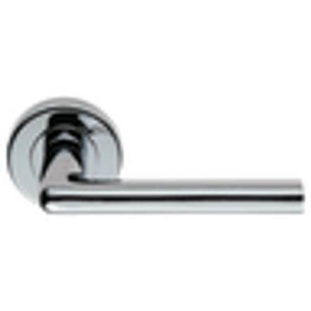 Carlisle Brass Serozzetta Uno Lever on Round Rose - Polished Chrome (SZC010CP)