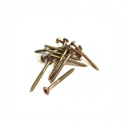 Timberfix 360 Pozi Countersunk Woodscrew Zinc Yellow Passivated 4.0 x 30mm (Pack of 200)