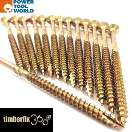 Timberfix 360 Pozi Woodscrew 4.5 x 80mm (Pack of 100)