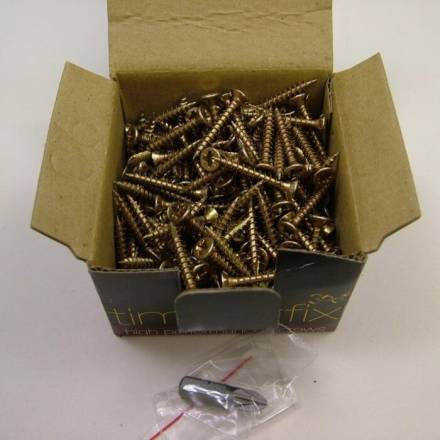 Timberfix 360 High Performance Wood Screw ZYP Countersunk 6.0 x 70mm (Qty 100)