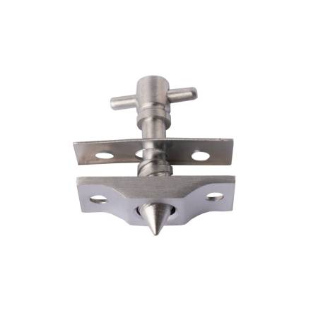 Traditional Hardware THD199/SCP Satin Chrome T-Pattern Baton Rod Screw 38mm