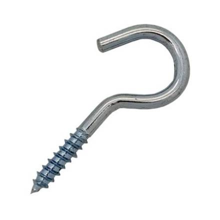 Unifix 65mm Bright Zinc Plated Screw Eye - Pack of 5