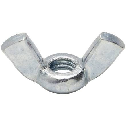 M12 Bright Zinc Plated Wing Nut (Pack of 4)
