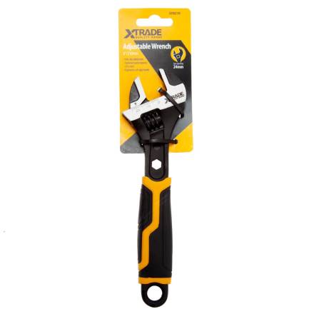 X-Trade 200mm Adjustable Wrench Wide Jaw