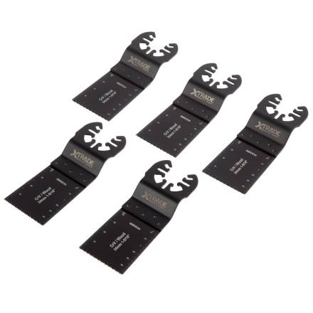 X-TRADE 5-Piece Multi-Tool Blade Set for Wood and Metal