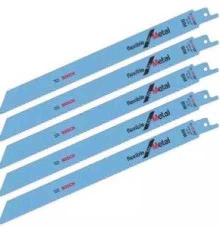 X-TRADE S1122BF Flexible Metal Cutting Reciprocating Saw Blades 225mm Pack of 5