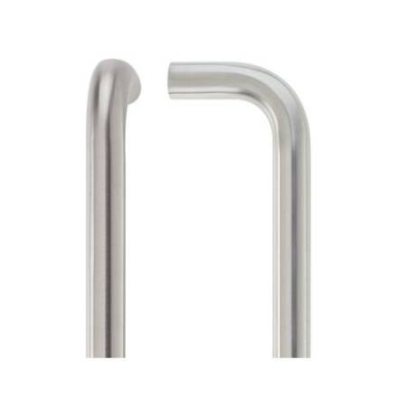 Zoo Hardware ZCS2D300BS 19mm D Pull Handle 300mm Centres Satin Stainless Steel