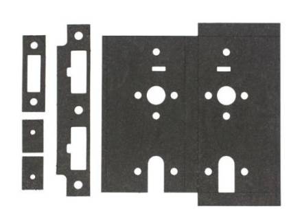 Zoo Hardware ZID30G 1mm Universal DIN Lock Intumescent to Suit ZDL - Graphite